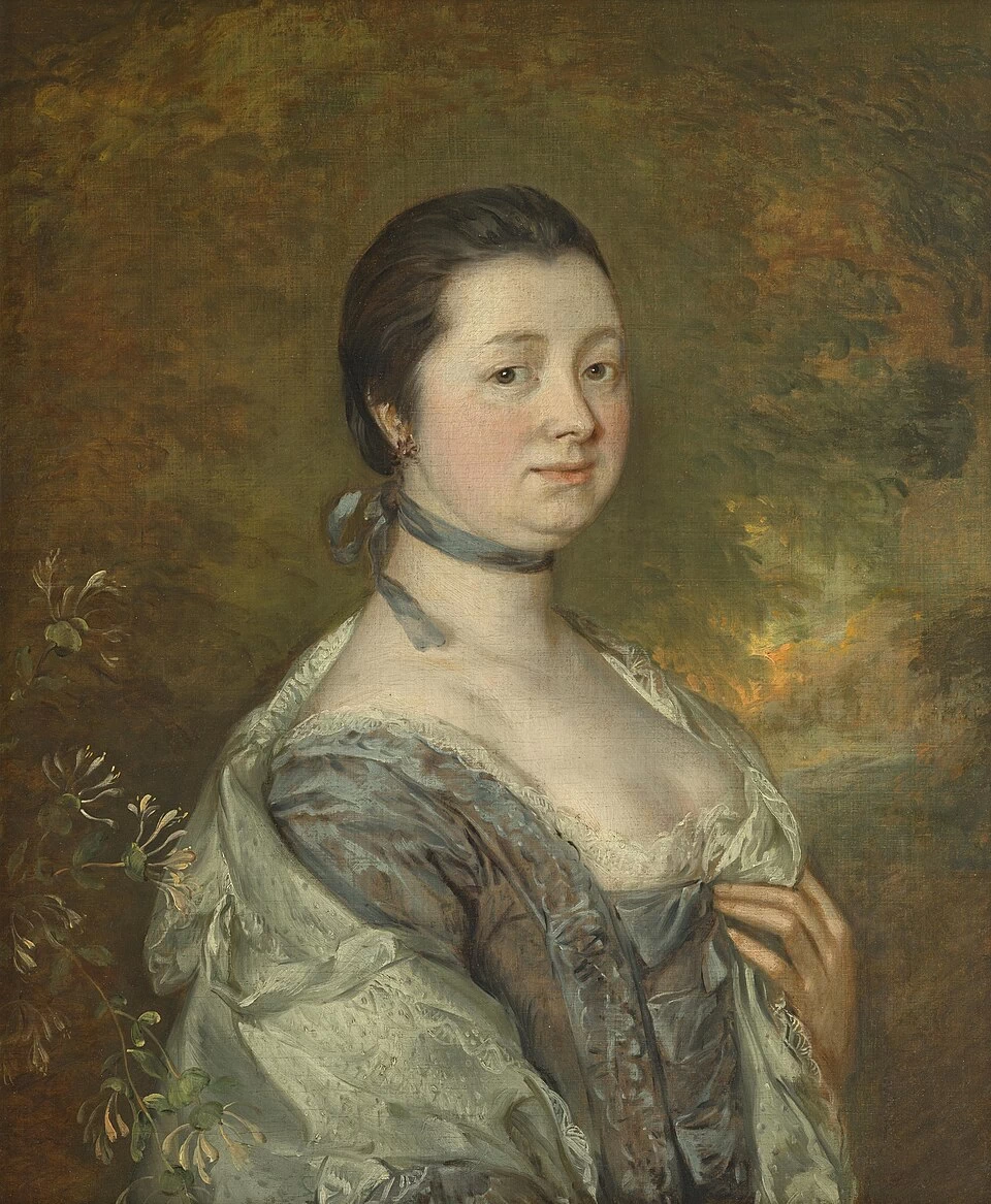 Ritratto di Margaret Gainsborough, nata Burr - Gemäldegalerie der Staatlichen Museen zu Berlin